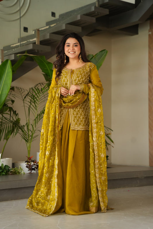 Readymade Top Bottom Dupatta Set – Raksha Bandhan Special
