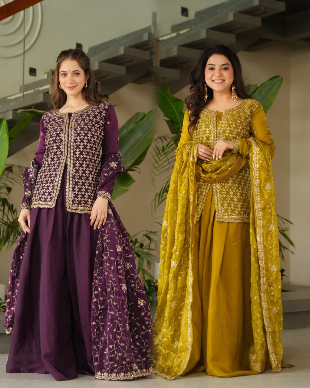Readymade Top Bottom Dupatta Set – Raksha Bandhan Special