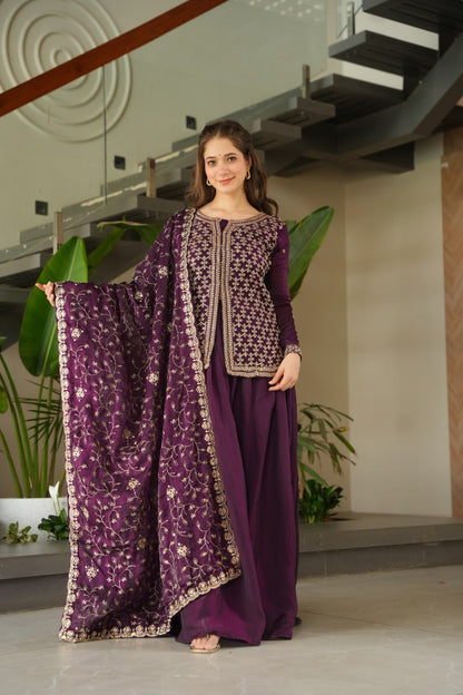 Readymade Top Bottom Dupatta Set – Raksha Bandhan Special